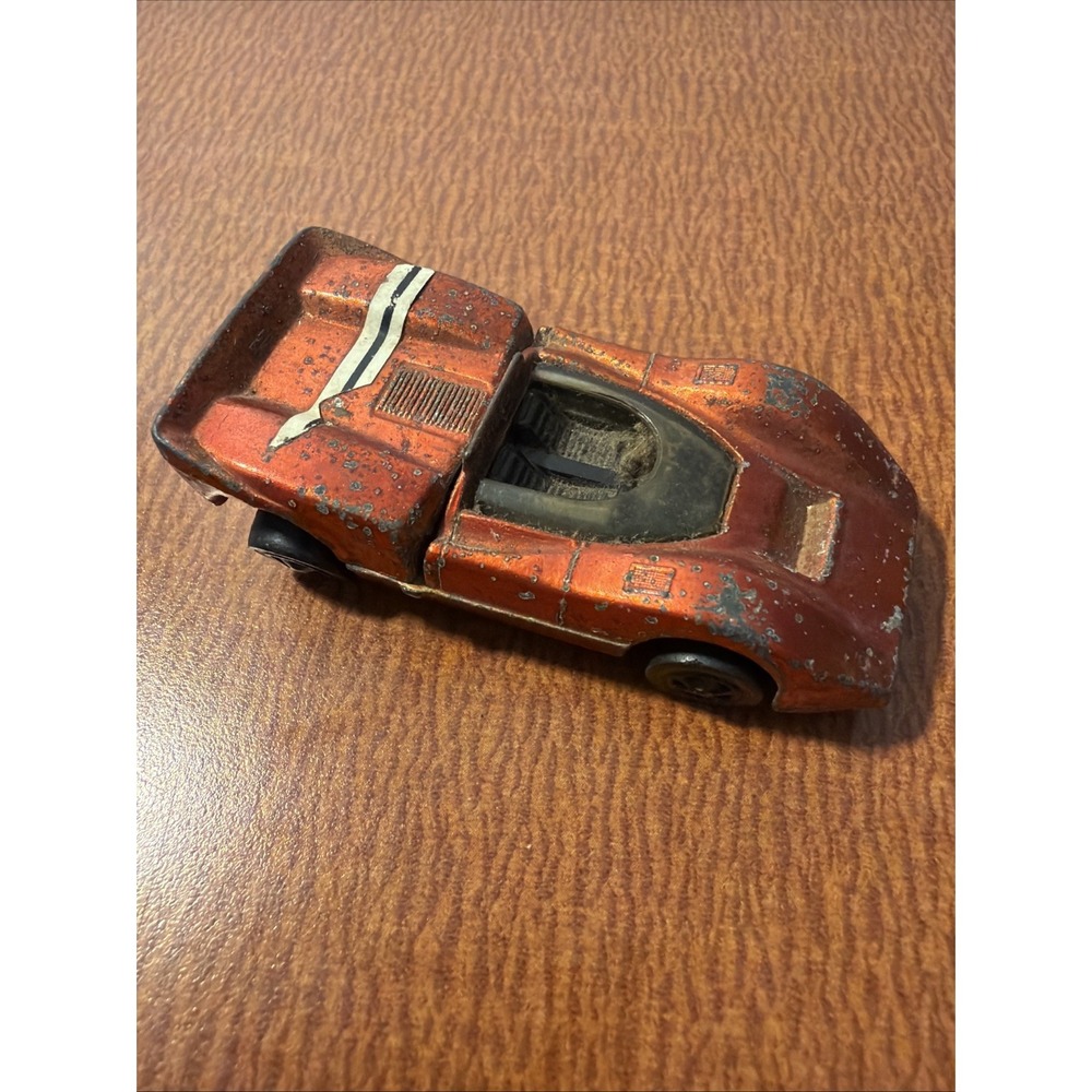 1968 McLaren M6A Orange Redline Hot Wheels Diecast USA 1:64